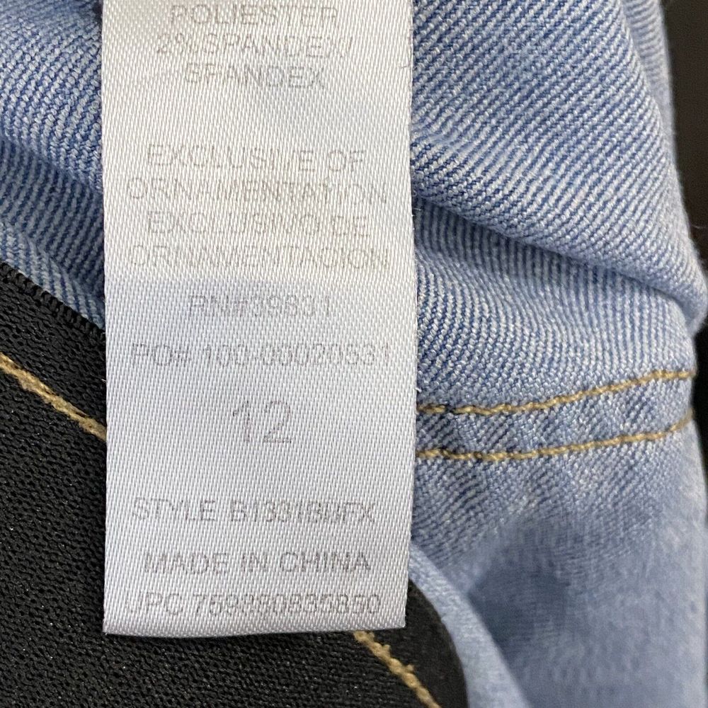 Democracy ab technology Jeans Size 12 Womens Medium Wash Denim - Picture 9 of 10